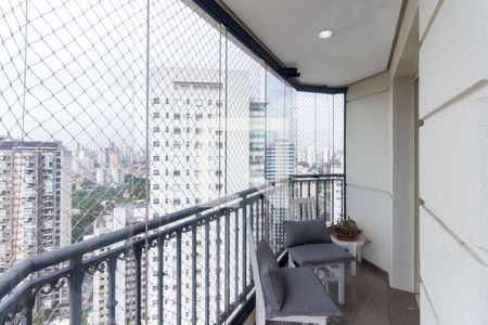 Varanda de apartamento à venda com 4 quartos, 163m² em Jardim Vila Mariana, São Paulo