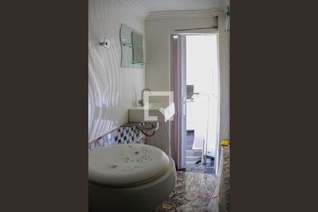 Banheiro de casa de condomínio para alugar com 1 quarto, 88m² em São Conrado, Rio de Janeiro