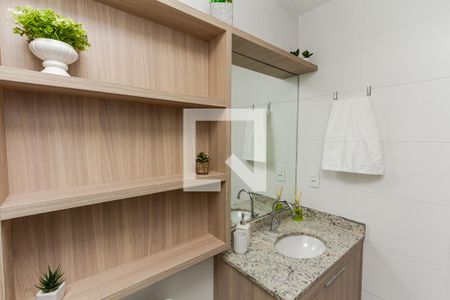 Studio para alugar com 24m², 1 quarto e sem vaga Studio para alugar com 24m², 1 quarto e sem vagaBanheiro