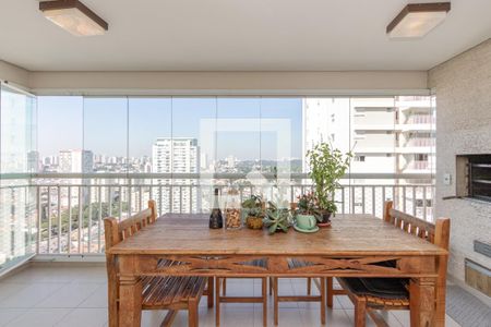 Varanda de apartamento para alugar com 3 quartos, 123m² em Vila Congonhas, São Paulo