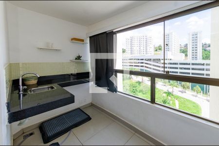 Varanda Sala de apartamento à venda com 3 quartos, 72m² em Buritis, Belo Horizonte