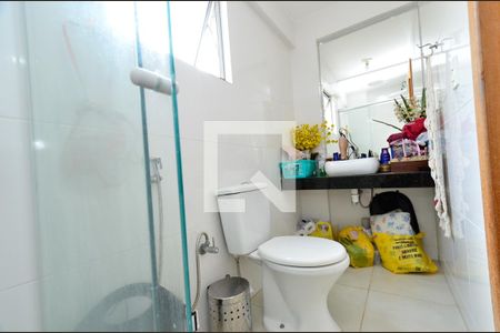 Banheiro do Quarto 1  de apartamento à venda com 2 quartos, 124m² em Sagrada Família, Belo Horizonte