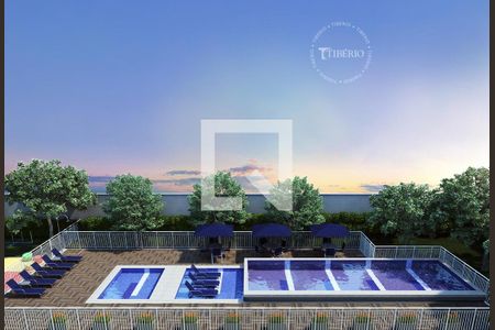 Studio à venda com 24m², 1 quarto e sem vagaPiscina