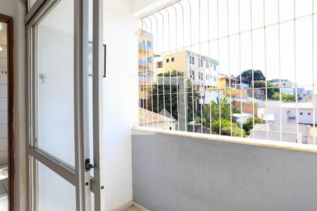 Varanda da Sala de apartamento à venda com 3 quartos, 68m² em Santa Cruz, Belo Horizonte