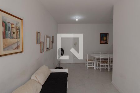 Sala de apartamento para alugar com 2 quartos, 80m² em Jardim Tres Marias, Guarujá