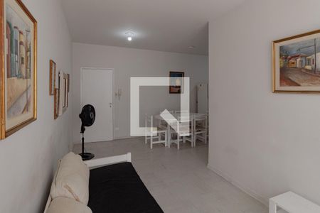 Sala de apartamento para alugar com 2 quartos, 80m² em Jardim Tres Marias, Guarujá