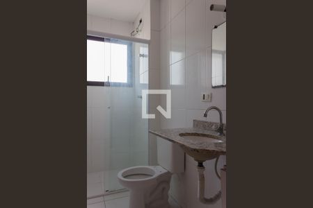 Banheiro de apartamento à venda com 1 quarto, 47m² em Santa Terezinha, São Bernardo do Campo