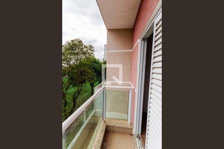 Varanda da Suíte de apartamento para alugar com 2 quartos, 62m² em Vila Camilópolis, Santo André