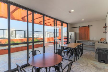 Apartamento à venda com 35m², 1 quarto e 1 vaga Apartamento à venda com 35m², 1 quarto e 1 vagaÁrea comum - Churrasqueira