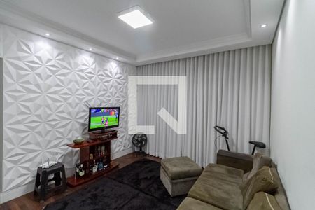 Sala  de apartamento à venda com 3 quartos, 90m² em Grajaú, Belo Horizonte