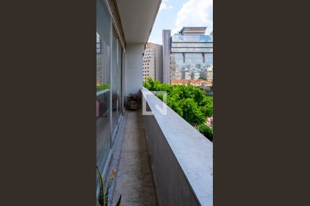 Varanda de apartamento à venda com 6 quartos, 460m² em República, São Paulo