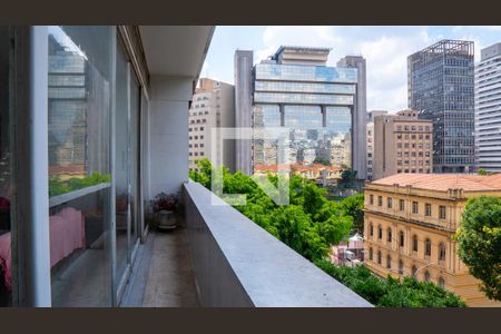 Varanda de apartamento à venda com 6 quartos, 460m² em República, São Paulo