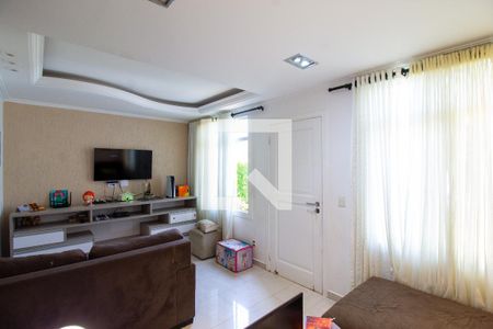 Sala de casa de condomínio à venda com 3 quartos, 92m² em Parque Renato Maia, Guarulhos