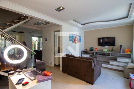 Sala de casa de condomínio à venda com 3 quartos, 92m² em Parque Renato Maia, Guarulhos