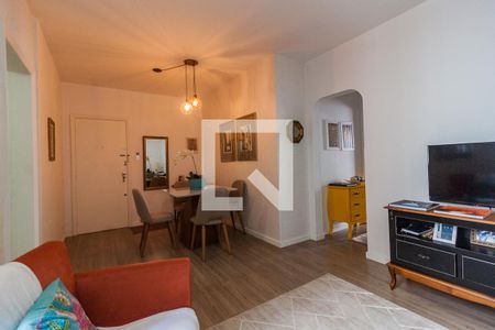 Sala de apartamento para alugar com 1 quarto, 65m² em Centro, Florianópolis