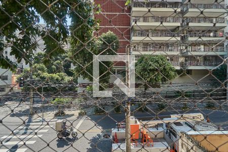 Sala Varanda Vista de apartamento à venda com 3 quartos, 80m² em Tijuca, Rio de Janeiro