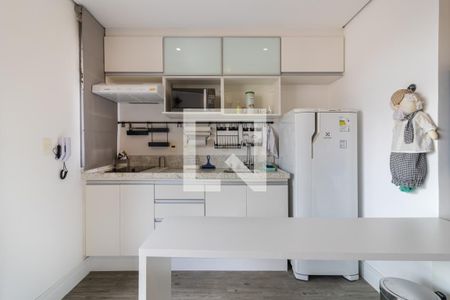 Cozinha de kitnet/studio para alugar com 1 quarto, 35m² em Vila Olímpia, São Paulo