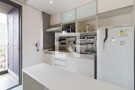 Cozinha de kitnet/studio para alugar com 1 quarto, 35m² em Vila Olímpia, São Paulo