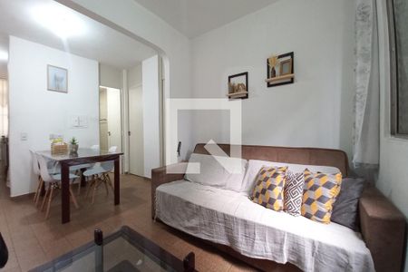 Sala de TV de apartamento à venda com 2 quartos, 67m² em Conjunto Residencial Parque Bandeirantes, Campinas
