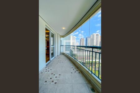 Varanda da Sala de apartamento para alugar com 4 quartos, 133m² em Ipiranga, São Paulo