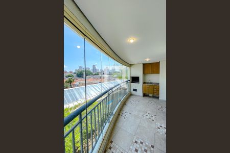 Varanda da Sala de apartamento para alugar com 4 quartos, 133m² em Ipiranga, São Paulo