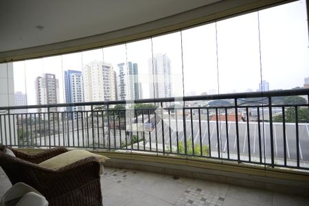 Varanda Sala de apartamento à venda com 4 quartos, 133m² em Ipiranga, São Paulo