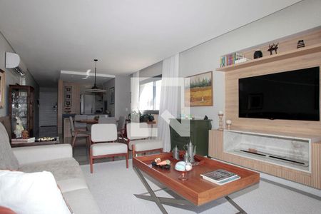 Sala de apartamento à venda com 3 quartos, 128m² em Moinhos de Vento, Porto Alegre