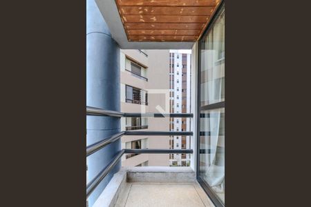 Varanda da sala  de apartamento para alugar com 1 quarto, 52m² em Vila Suzana, São Paulo