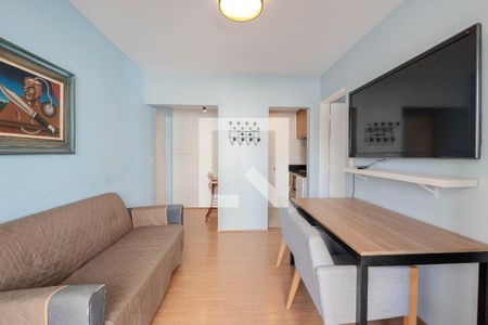 Sala de apartamento à venda com 1 quarto, 35m² em Morro dos Ingleses, São Paulo