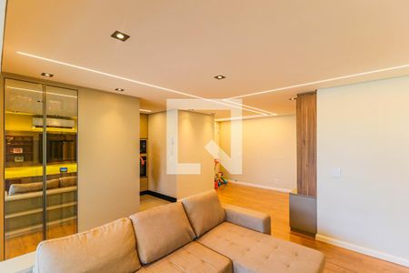 Sala de apartamento para alugar com 3 quartos, 108m² em Jardim Caravelas, São Paulo