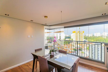 Varanda de apartamento para alugar com 3 quartos, 108m² em Jardim Caravelas, São Paulo
