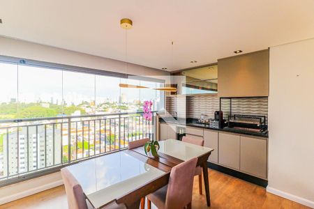 Varanda de apartamento para alugar com 3 quartos, 108m² em Jardim Caravelas, São Paulo