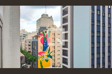Vista de apartamento à venda com 1 quarto, 37m² em Vila Buarque, São Paulo