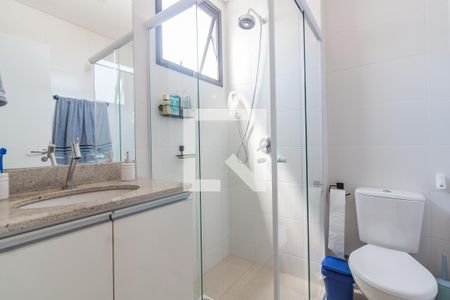 Banheiro da Suíte de apartamento para alugar com 2 quartos, 70m² em Barreiros, São José
