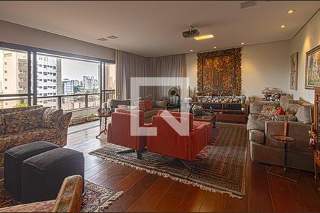 sala_1 de apartamento à venda com 4 quartos, 215m² em Aclimação, São Paulo