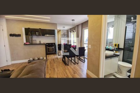 Sala de apartamento para alugar com 2 quartos, 56m² em Conceição, Osasco