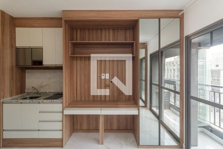 Studio de kitnet/studio para alugar com 1 quarto, 21m² em República, São Paulo