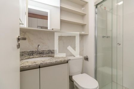 Studio para alugar com 21m², 1 quarto e sem vaga Studio para alugar com 21m², 1 quarto e sem vagaBanheiro