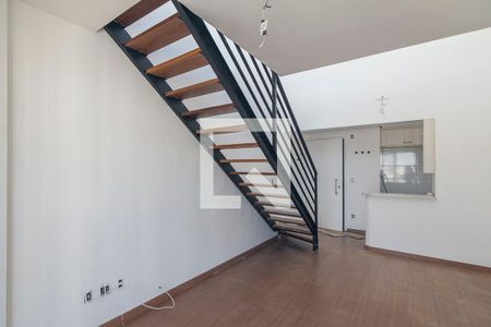 Sala de apartamento para alugar com 2 quartos, 80m² em Vila Pires, Santo André