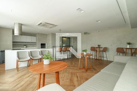Apartamento à venda com 26m², 1 quarto e 1 vaga Apartamento à venda com 26m², 1 quarto e 1 vagaÁrea comum - Salão de festas