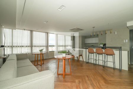Apartamento à venda com 26m², 1 quarto e 1 vaga Apartamento à venda com 26m², 1 quarto e 1 vagaÁrea comum - Salão de festas