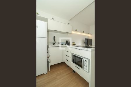 Quarto / Sala / Cozinha de apartamento para alugar com 1 quarto, 26m² em Centro Histórico, Porto Alegre