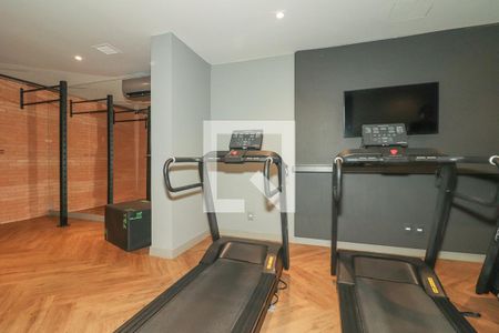 Apartamento à venda com 26m², 1 quarto e 1 vaga Apartamento à venda com 26m², 1 quarto e 1 vagaÁrea comum - Academia