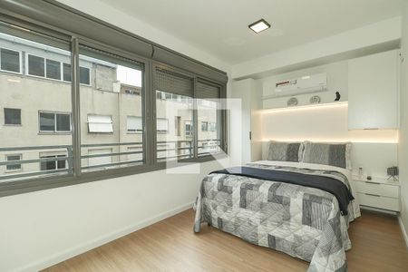 Quarto / Sala / Cozinha de apartamento para alugar com 1 quarto, 26m² em Centro Histórico, Porto Alegre