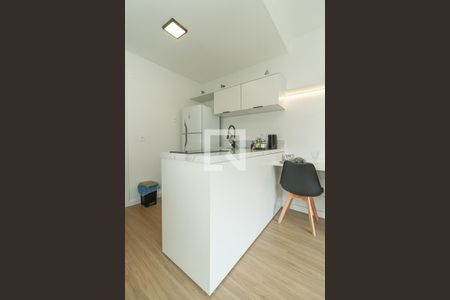 Quarto / Sala / Cozinha de apartamento para alugar com 1 quarto, 26m² em Centro Histórico, Porto Alegre