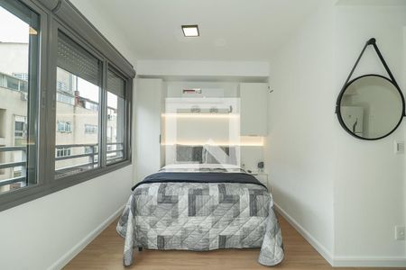 Quarto / Sala / Cozinha de apartamento para alugar com 1 quarto, 26m² em Centro Histórico, Porto Alegre