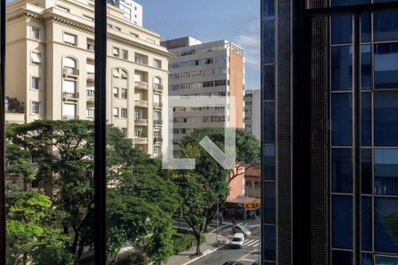 Vista da Sala de apartamento à venda com 3 quartos, 151m² em Higienópolis, São Paulo