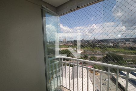 Varanda da Sala de apartamento para alugar com 2 quartos, 80m² em Jardim Campo Grande, São Paulo