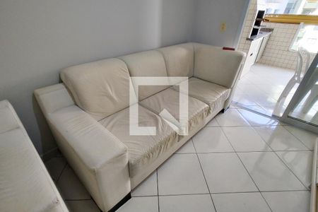 Sala de apartamento para alugar com 2 quartos, 90m² em Aviação, Praia Grande