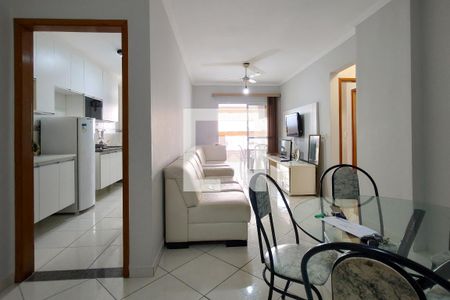 Sala de apartamento para alugar com 2 quartos, 90m² em Aviação, Praia Grande